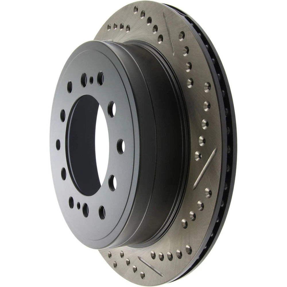 StopTech 127.44175L Rear Left Drilled Disc Brake Rotor for 10-20 Toyota 4Runner