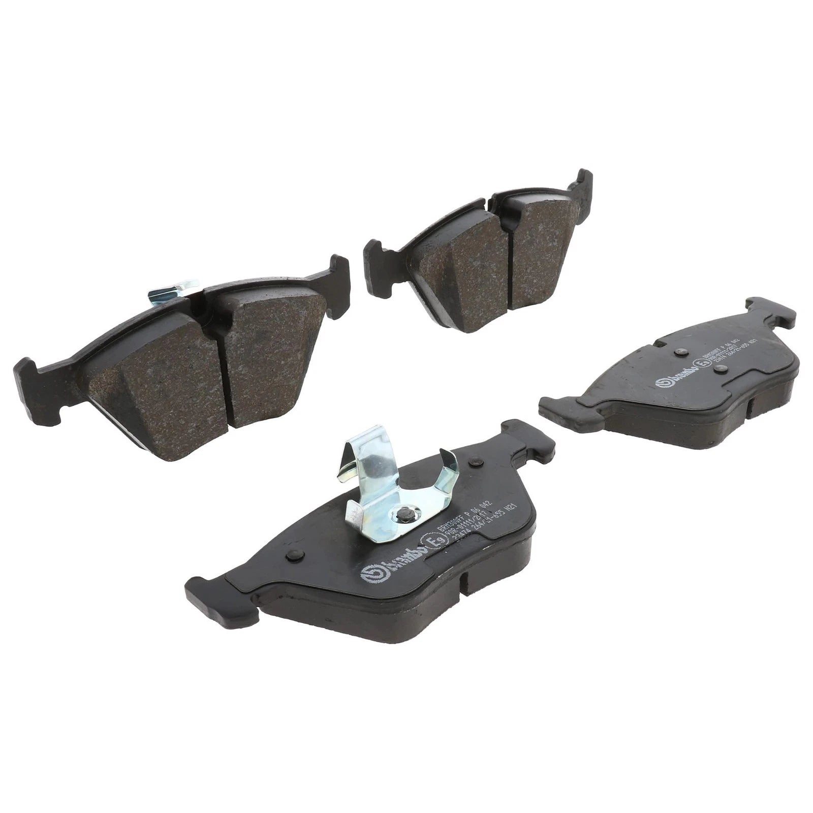 Brembo Low-Met OE-Equivalent Front Brake Pads | BMW M3 (03-06) / Z4 (06-08) (P06042)