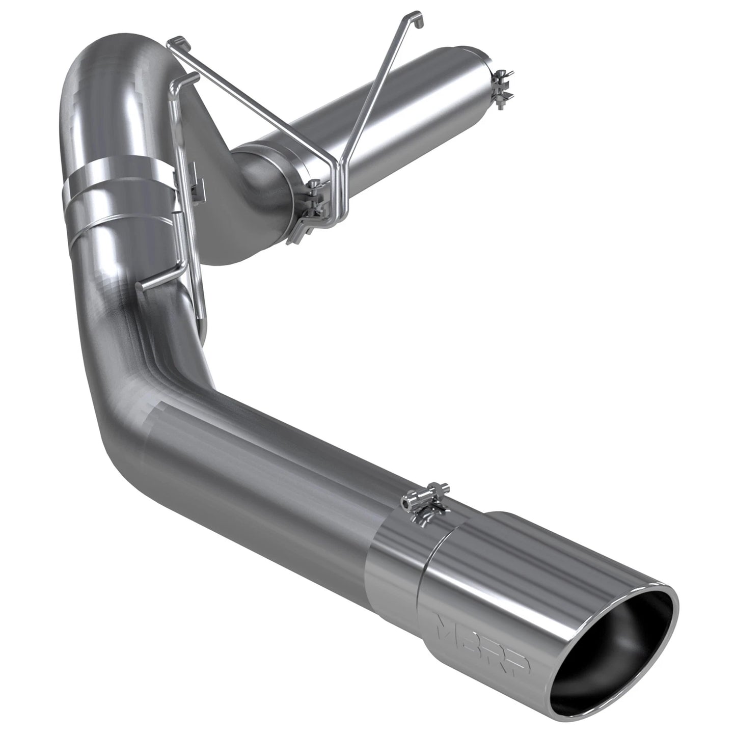 MBRP 5in Filter Back Single Side T409 Exhaust | Ram 2500/3500 Cummins 6.7L (10-12) (S61340409)