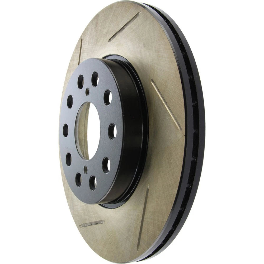 StopTech 126.44096SR Rear Right Slotted Brake Disc Rotor for 1992-95 Toyota MR2