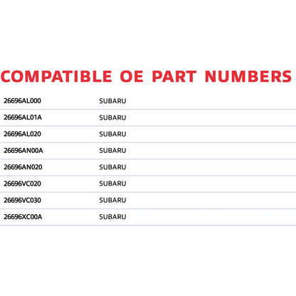 Brembo Premium OE Ceramic Rear Brake Pads | Subaru WRX (16-20) / Legacy/Outback/2019 Crosstrek (15-19) (P78026N)