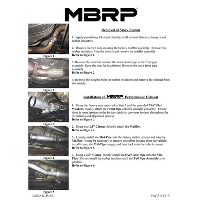 MBRP 2.5in AL Cat-Back Dual Rear Exit Exhaust | Hyundai Veloster Turbo (13-18) (S4702AL)
