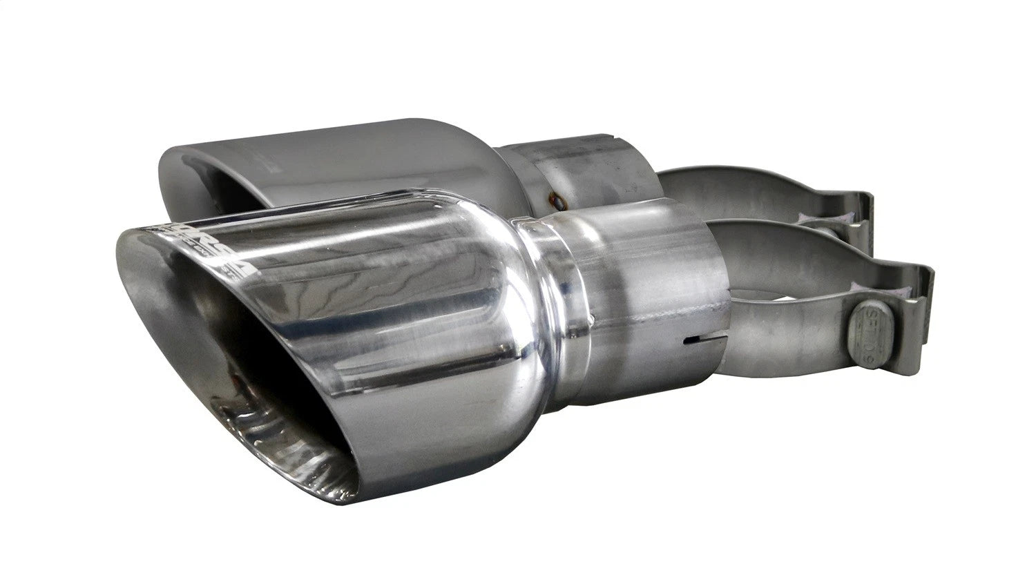 CORSA Replacement / 4.5 in Single Slash Tip | Mustang 15-23 GT/EcoBoost (14346BLK)