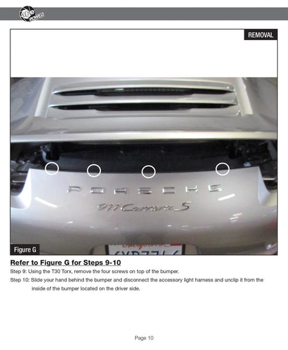 aFe Black Series Cold Air Intake | Porsche Carrera/Carrera S 3.4L/3.8L (12-15) (52-12352-C)