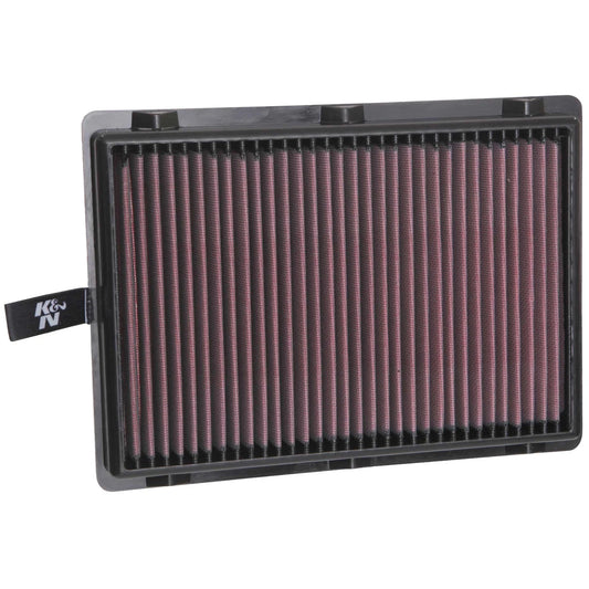 K&N 33-5075 High Flow Performance Air Filter for 16-20 Sorento / 20-23 Palisade