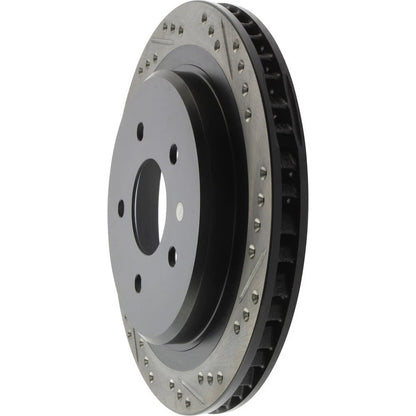 StopTech 127.62061L Rear Left Drilled Brake Rotor for 04-09 XLR / 97-13 Corvette