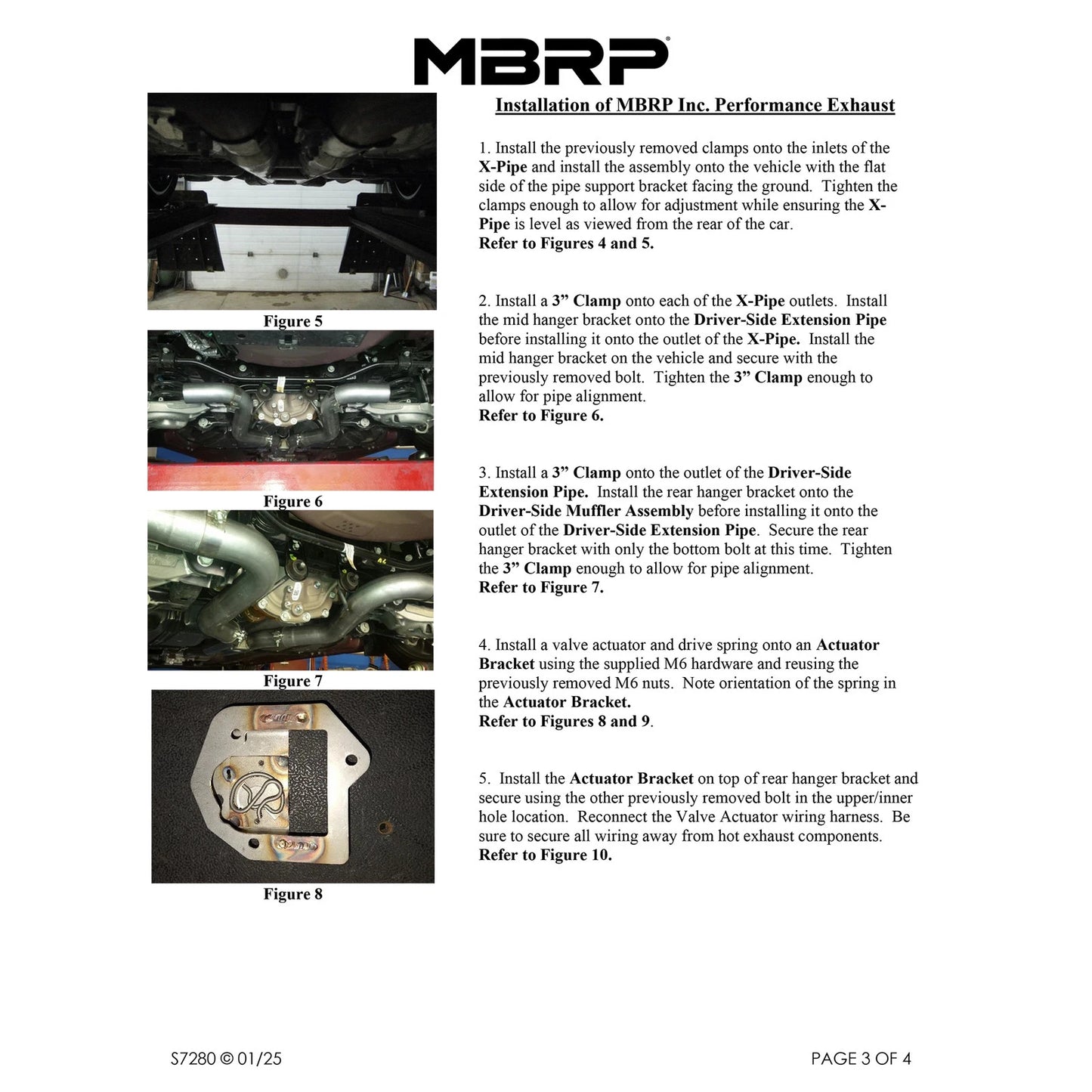 MBRP Armor Pro 3in Street Profile Catback Exhaust | Ford Mustang GT (24+) (S7280304)