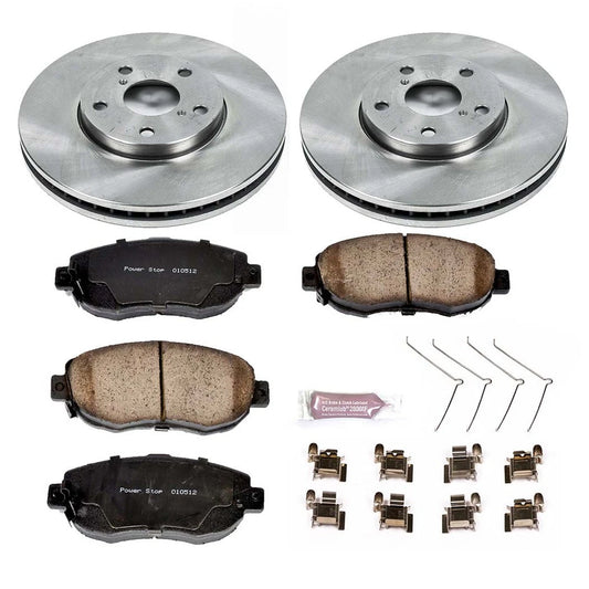 Power Stop Front Autospecialty Brake Kit | Multiple Lexus Fitments (KOE1077)