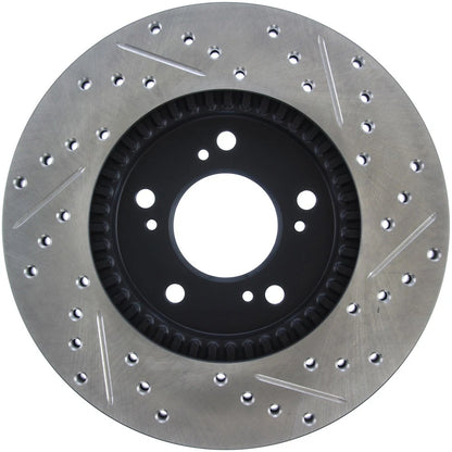 StopTech 127.40026R Front Right Drilled Brake Rotor for 97-01 Integra / Prelude