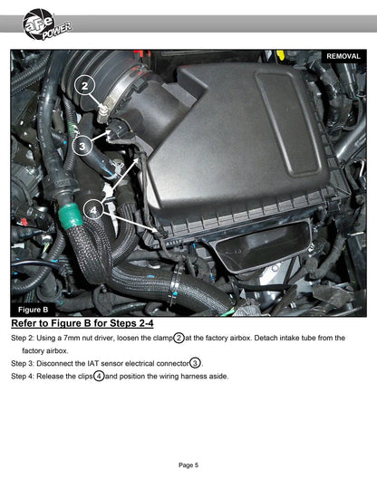 aFe Momentum GT Cold Air Intake w/ Pro 5R Filter | Ford Bronco Sport 2021 (50-70079R)