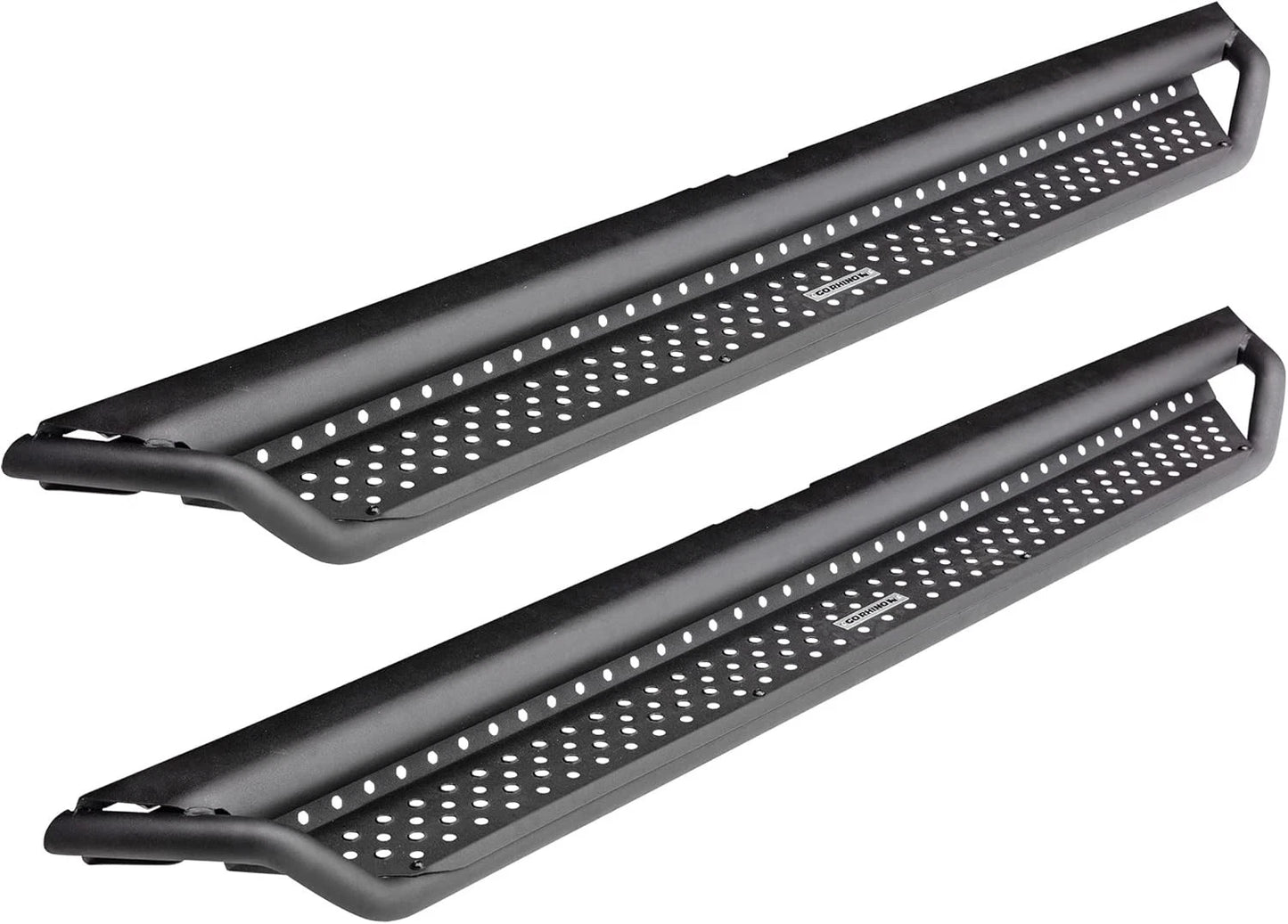 Go Rhino 20-21 Jeep Gladiator JT Dominator Extreme D1 SideSteps Complete Kit w/SideStep + Brkts