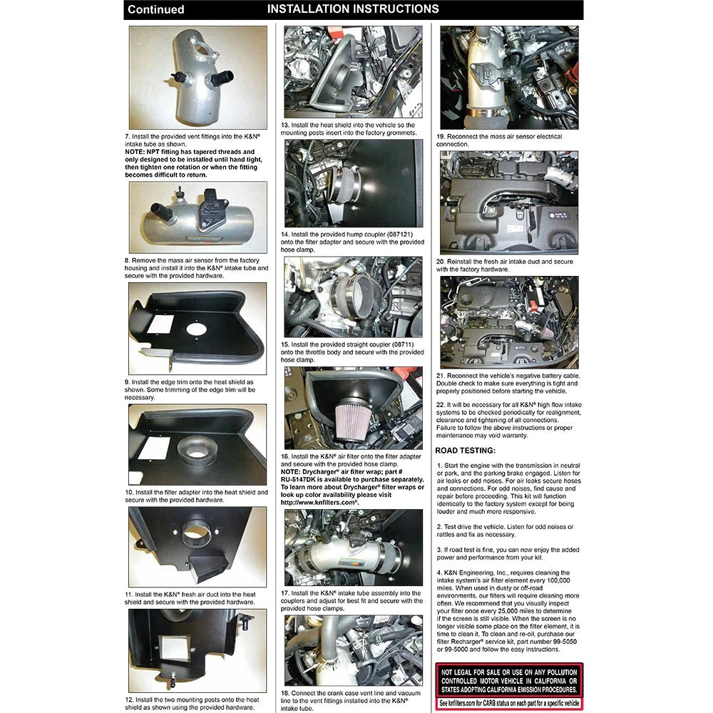 K&N 19 Toyota RAV4 Typhoon Air Intake | Toyota RAV4 (19+) (69-8623TS)