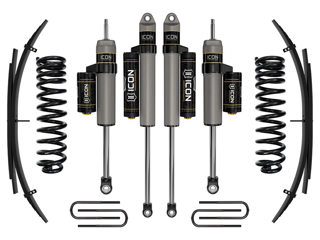 ICON 17-19 Ford F250/F350 2.5in Stage 2 Suspension System w/ Expansion Pack