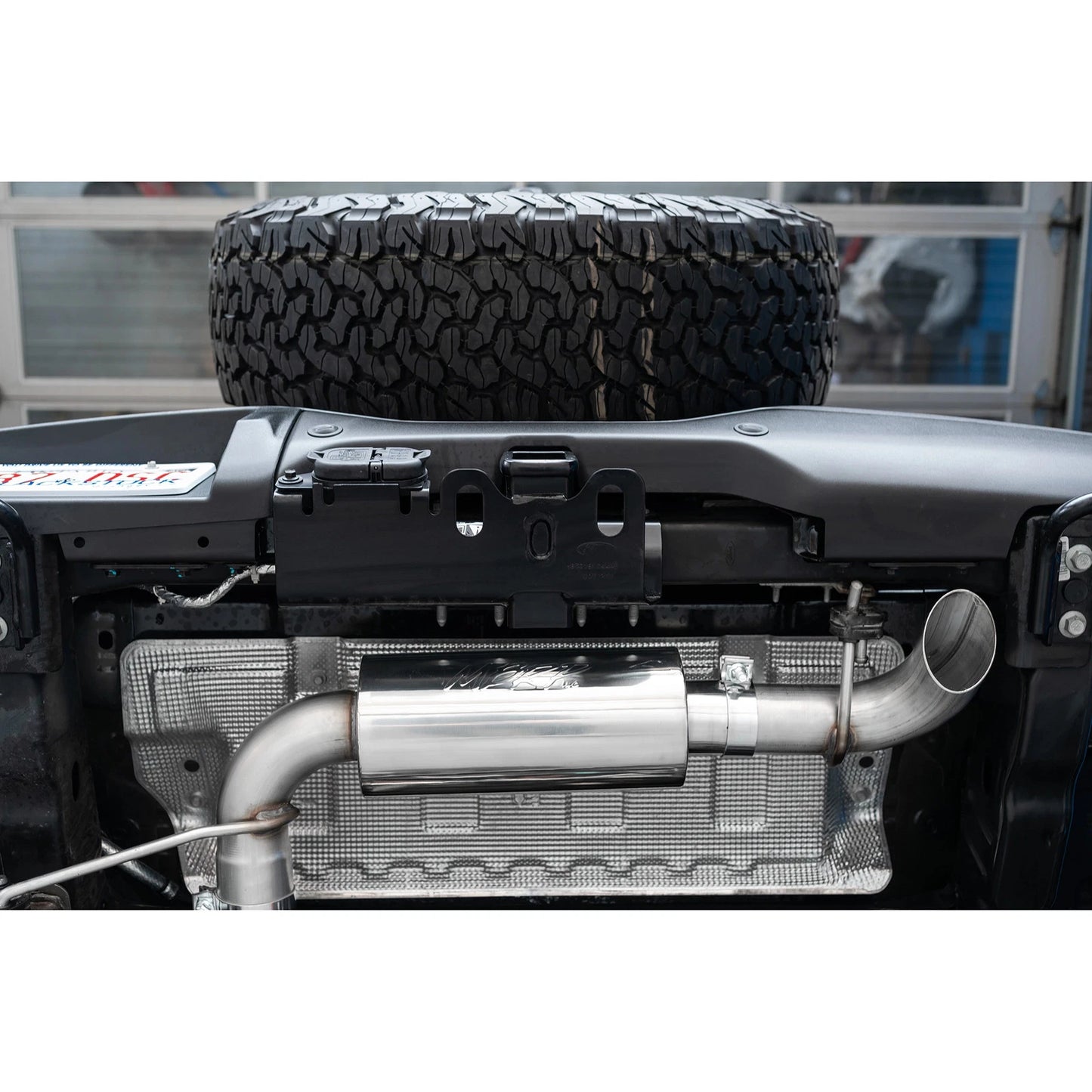 MBRP 3" Armor Pro Street D&S Single Rear Exit Catback | Ford Bronco (21-22) (S5237304)
