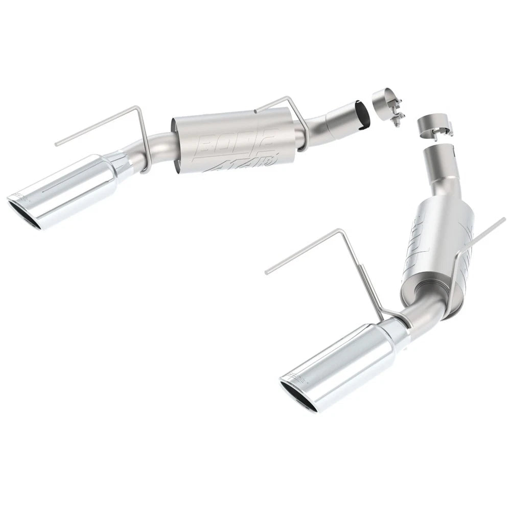 Borla Axle-Back Exhaust System - ATAK | 2005-2009 Ford Mustang GT 4.6L (11806)