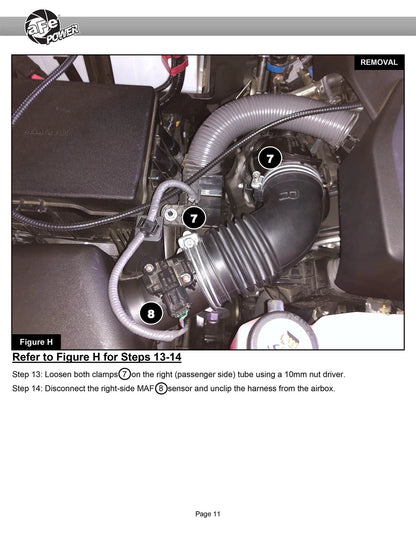 aFe Super Stock Induction System w/ Pro DRY S Media | Jeep 2022-23 / Toyota Tundra V6-3.4L (55-10019DR)