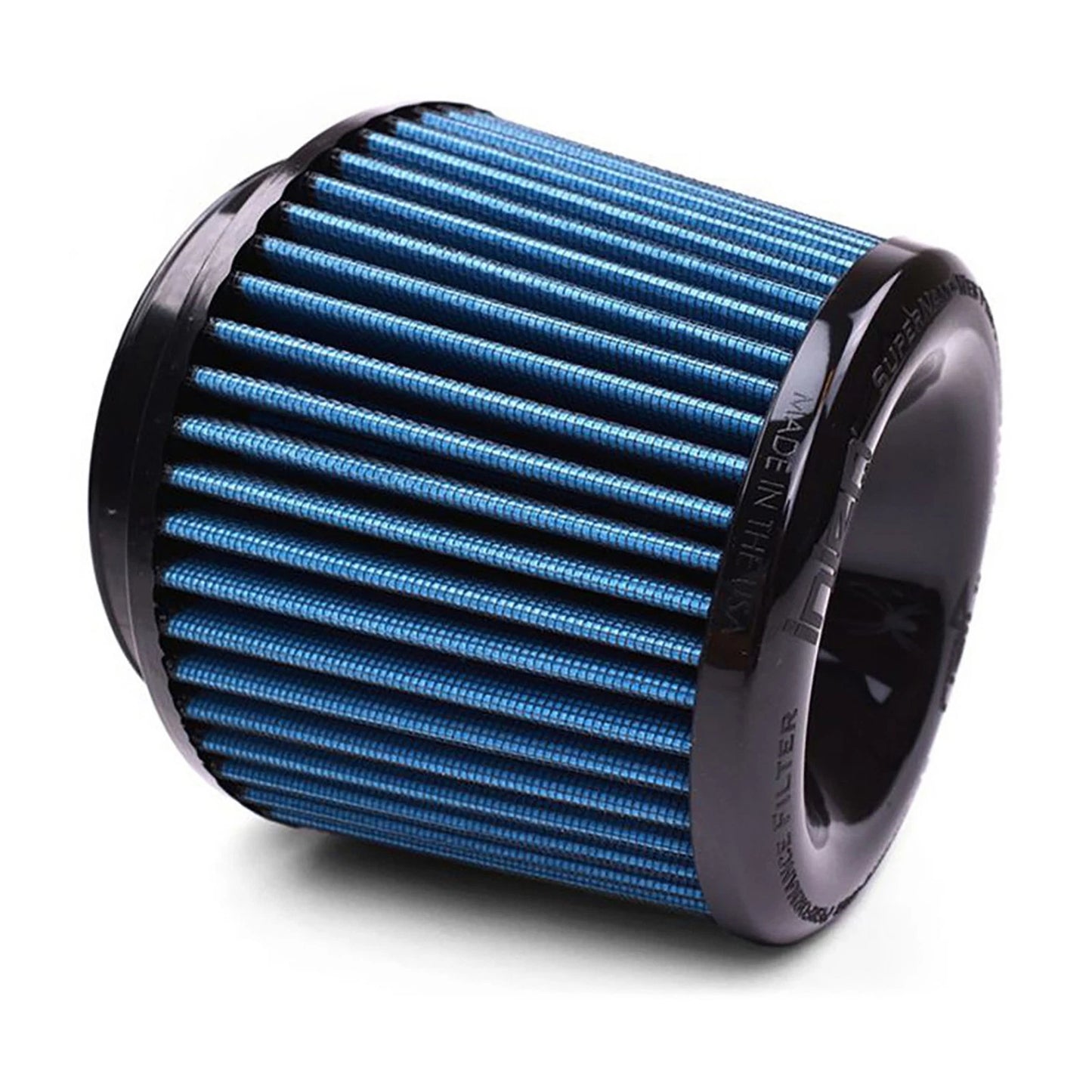 Injen SuperNano-Web D&S Air Filter | 5in Flange / 6.5in Base / 5in Height / 70 Pleat (X-1045-BB)