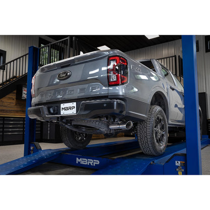MBRP 2.7L 2.5 into 3in Single Side Exit Cat Back Aluminum | Ford Ranger (24+)