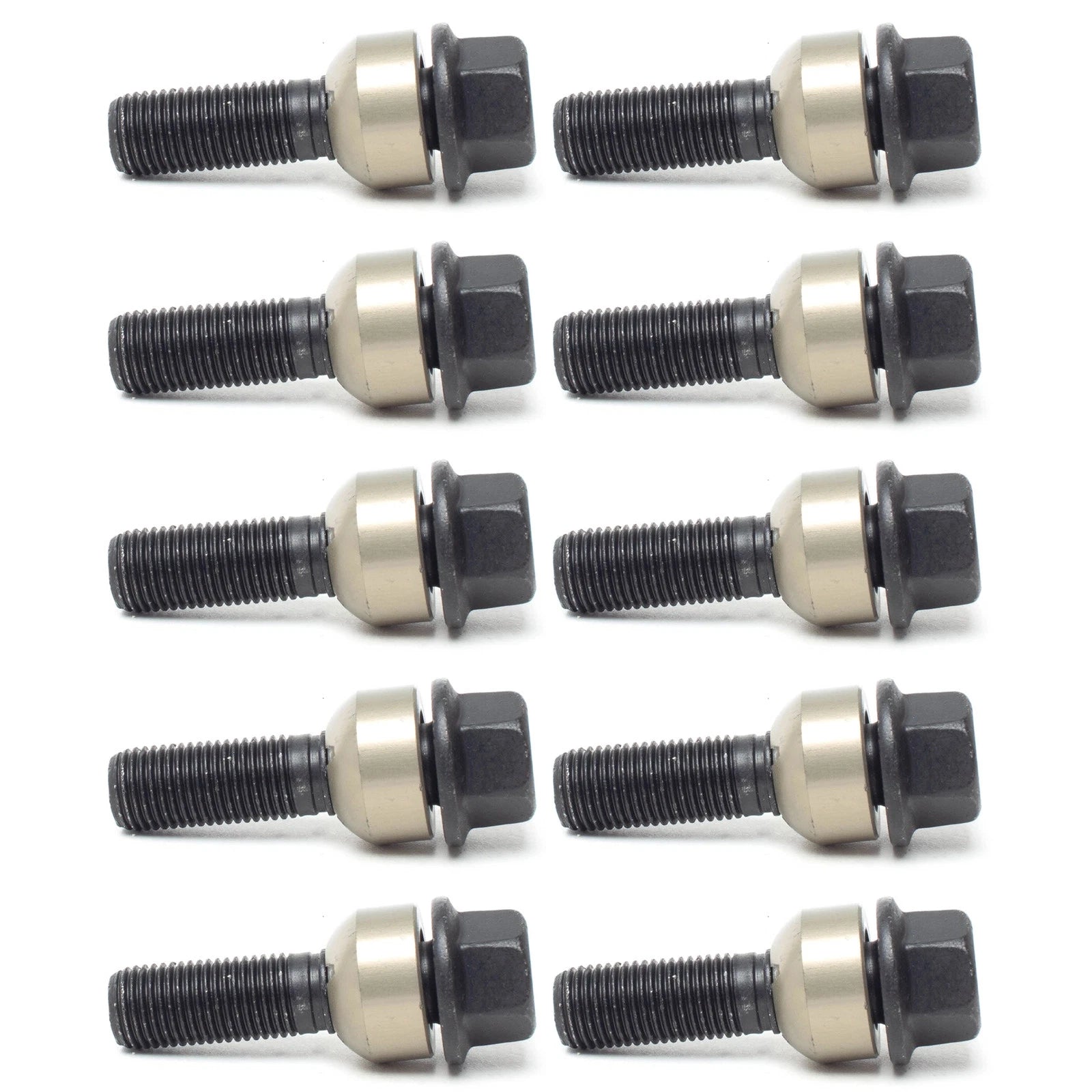 H&R Wheel Bolts Type 14 x 1.5 52mm Porsche Head 19mm Black | Wheel Bolts & Studs (1455206SW)