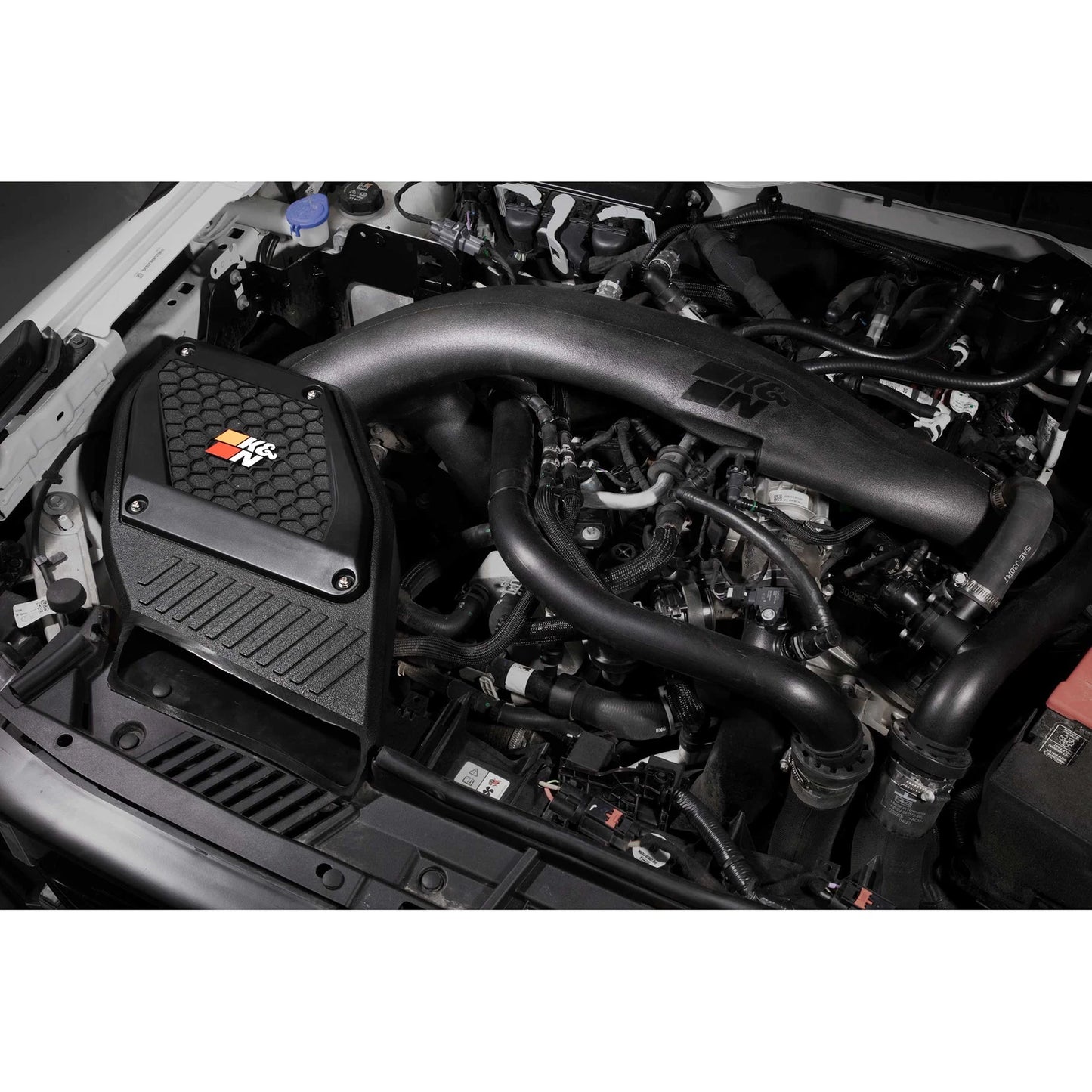K&N 63-2625 Performance High Flow Cold Air Intake for 2023-25 Bronco Raptor 3.0L