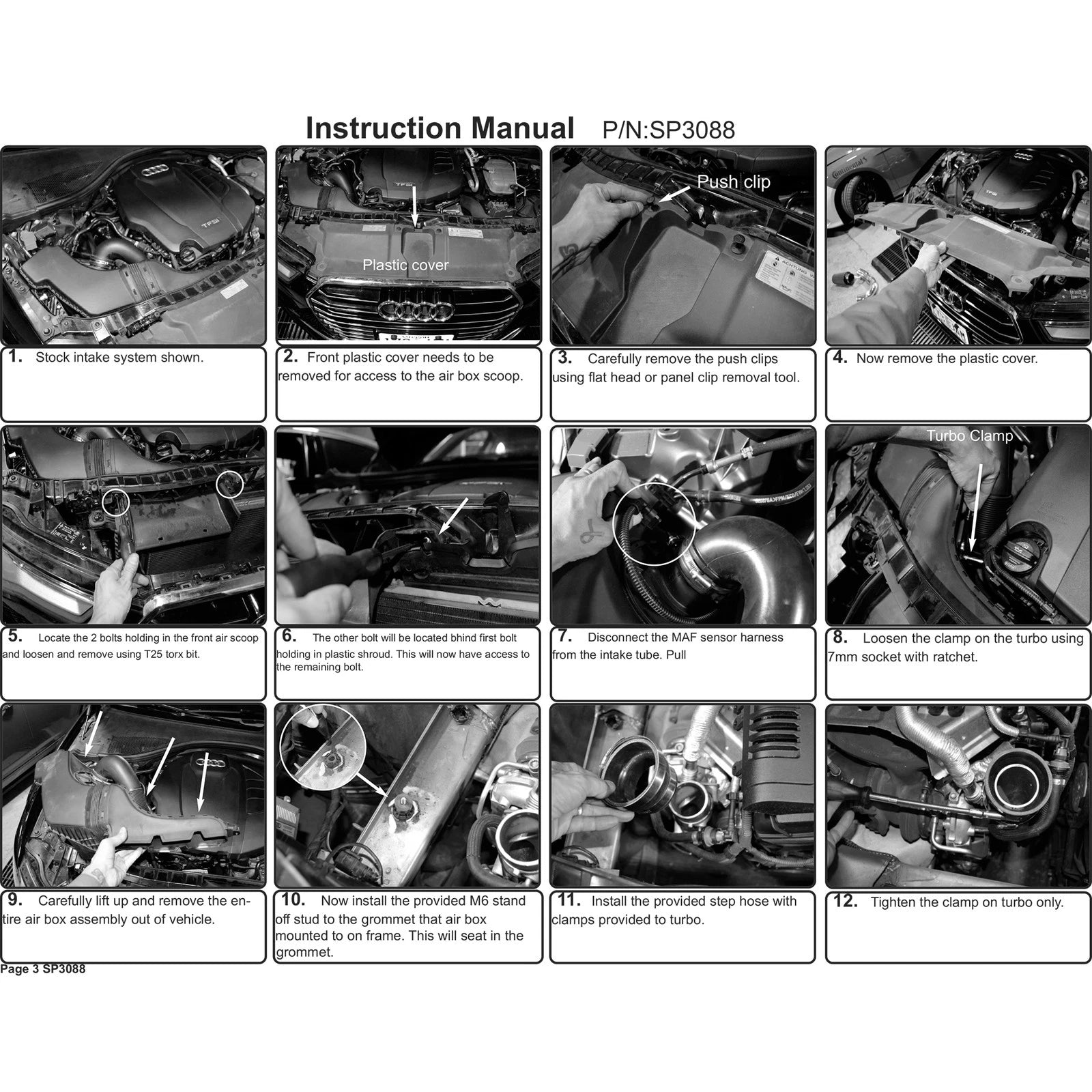 Injen Cold Air Intake | Audi A6 (11-18) L4-2.0L Turbo (SP3088WB)