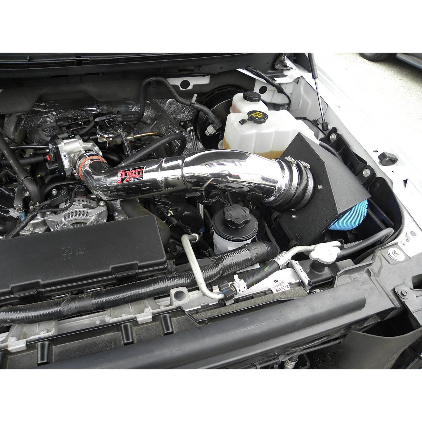 Injen PowerFlow Intake | Ford F-150 4.6L V8 Wrinkle Black (09-10) / 2004-2008 (PF9027WB)