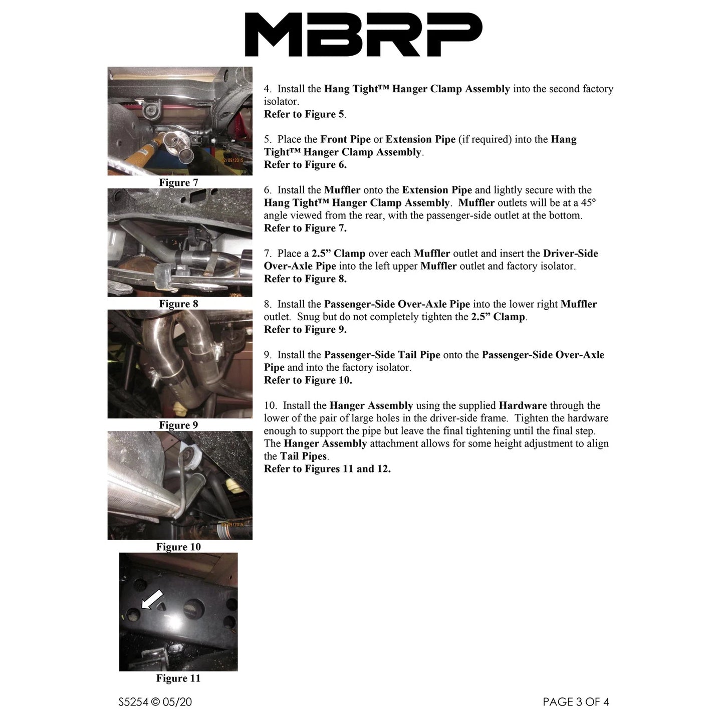 MBRP 2.5in Dual Side Split Alum Cat-Back | Ford F-150 15-20 (S5254AL) (S5254AL)