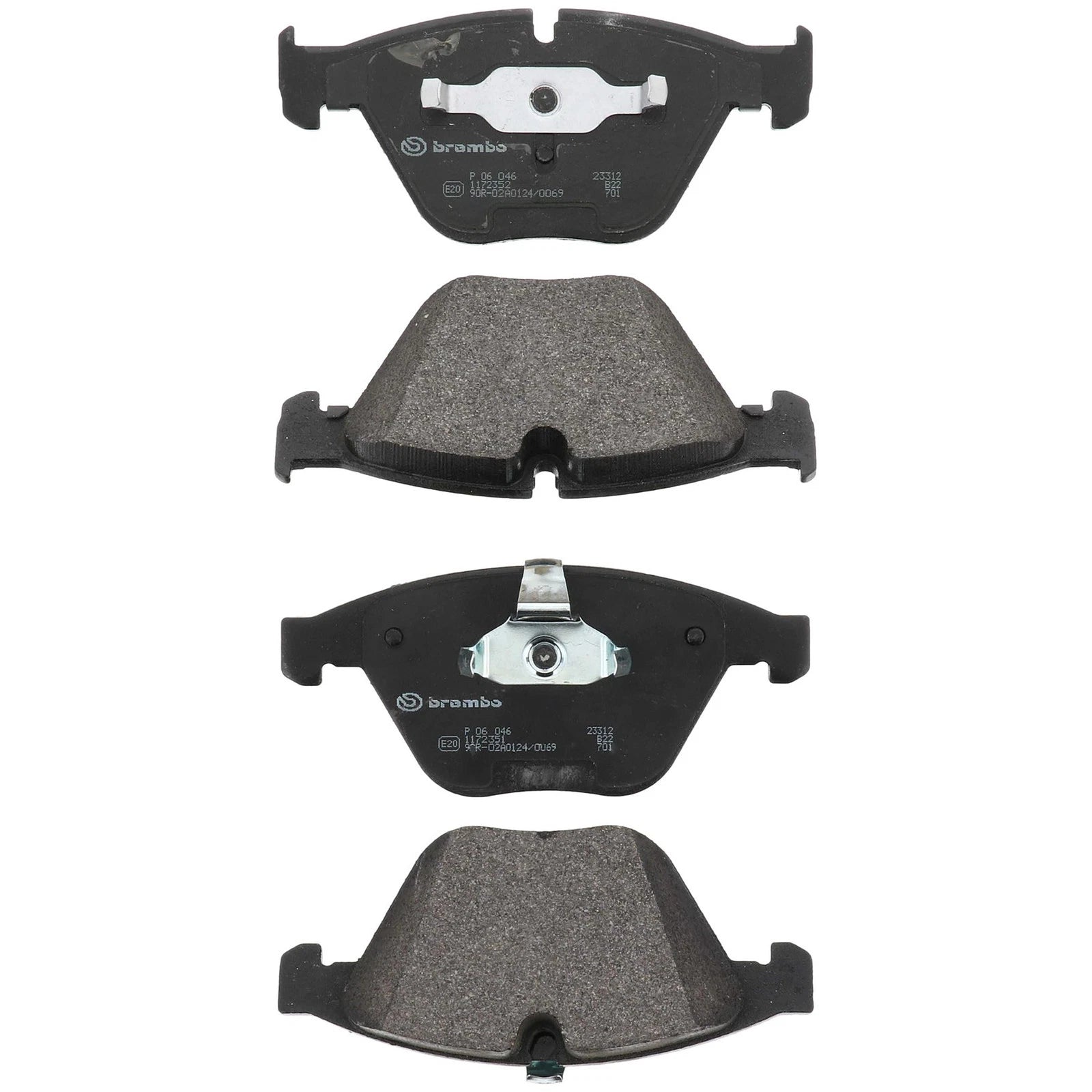 Brembo Low-Met OE Front Brake Pads | BMW 1 Series M / M3 (11-13) (P06046)