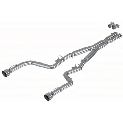 MBRP 3in Dual Rear Exit Aluminized Catback Exhaust | Dodge Charger 5.7L (17-21) (S7117AL)