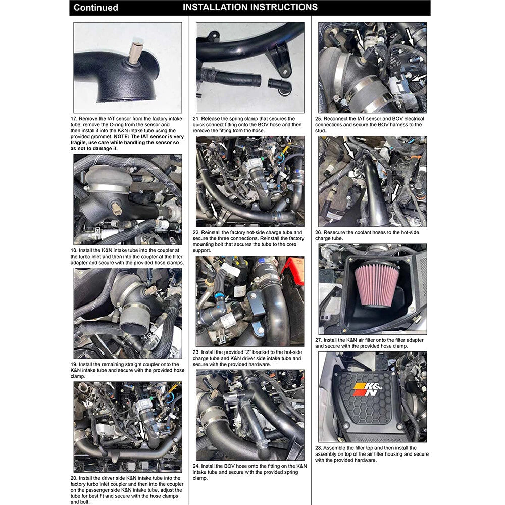 K&N AirCharger Performance Intake | Ford Bronco V6-2.7L (21-23) (63-2619)