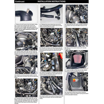 K&N AirCharger Performance Intake | Ford Bronco V6-2.7L (21-23) (63-2619)