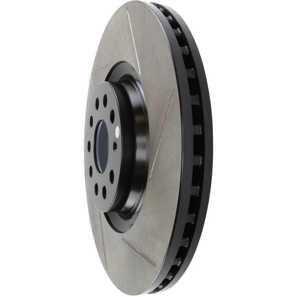 StopTech 126.33144SL Front Left Brake Disc Rotor for 12-17 VW CC / 15-19 Golf R