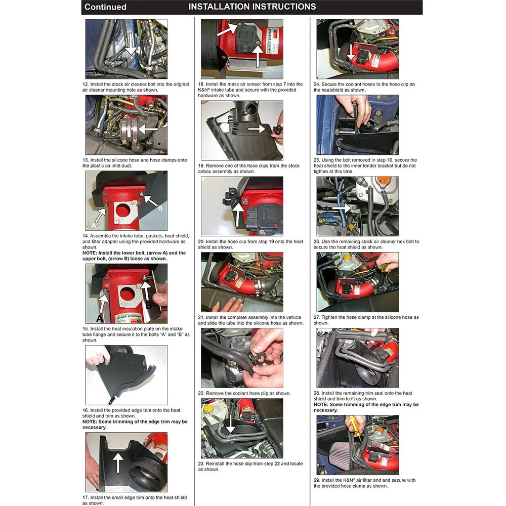 K&N Performance Air Intake System | 2000-2007 Subaru Impreza WRX / WRX STI (K&N 69-8001TS)