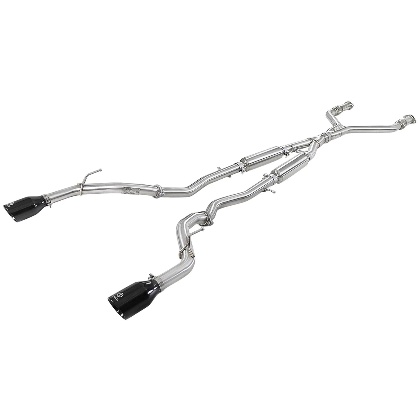 aFe Takeda 2.5in SS Cat-Back Exhaust | Infiniti Q50 (16-24) (49-36132NM-C)