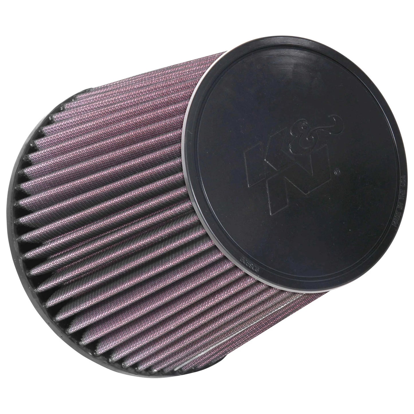 K&N RU-1037 Universal Round Tapered Performance Washable Air Filter for Intake