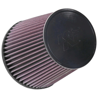 K&N RU-1037 Universal Round Tapered Performance Washable Air Filter for Intake