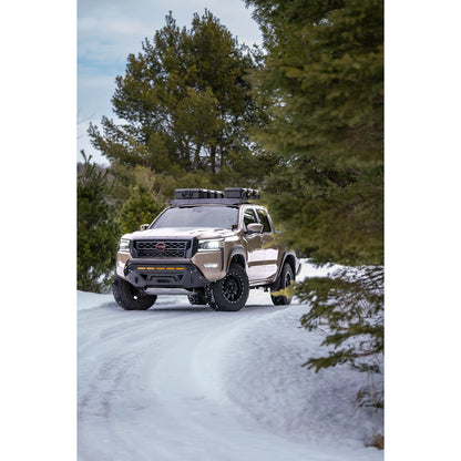 MBRP 3in Tip 3in Cat Back Single Side Exit Street Profile | Nissan Frontier (22-23) (S5407BLK)