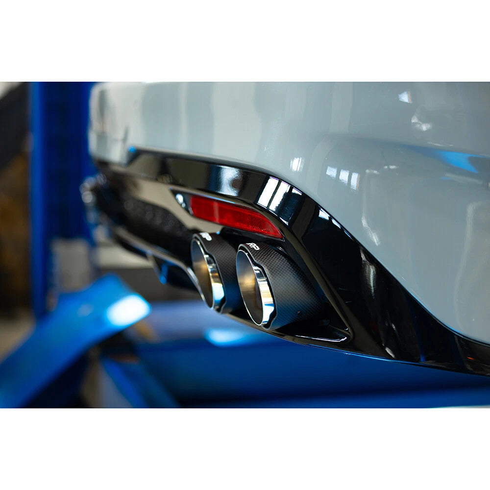 MBRP Carbon Fiber Tip / Bezel Replacement | 2018-2021 Kia Stinger GT (T5195CF)