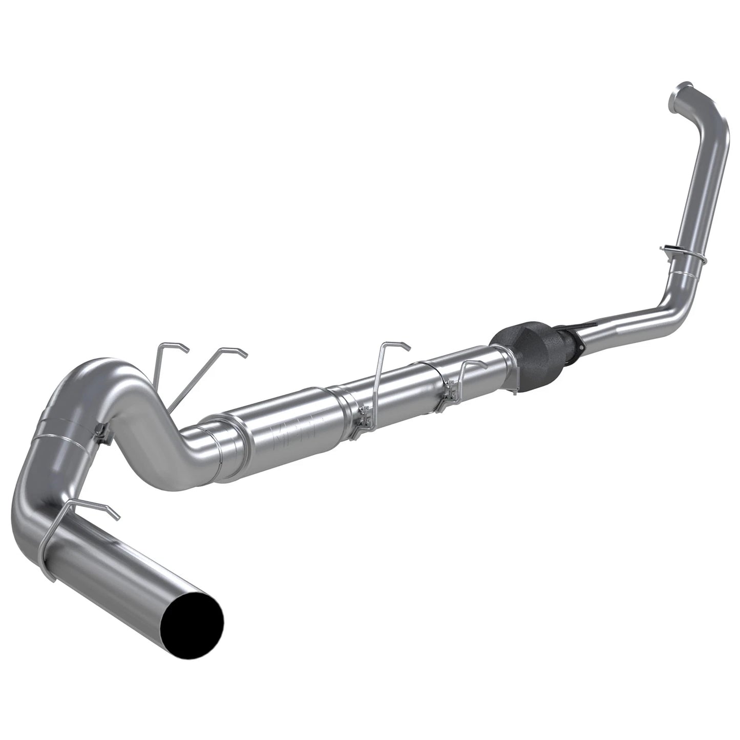 MBRP 5in Turbo Back Exhaust w/ Stock Cat Single Side Exit | Ford F-250/350 6.0L EC/CC (S62340P)