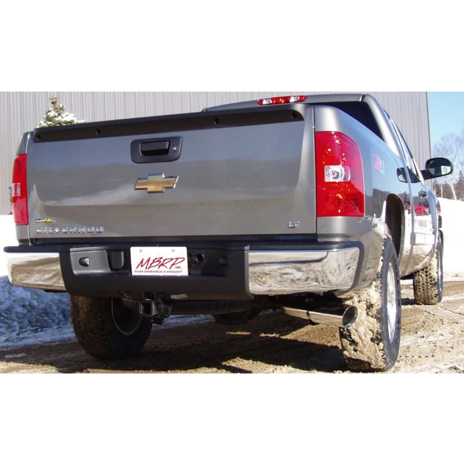 MBRP 3in Aluminum Cat-Back Single Side Exit Exhaust | Chevy Silverado 1500 09 (S5054AL)