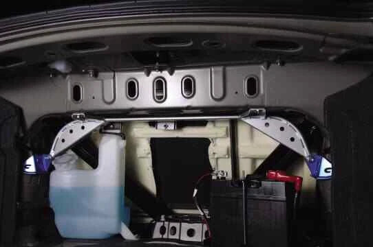 Cusco Type OS Rear Strut Tower Brace | 2008-2015 Mitsubishi Evo X (566 541 A)