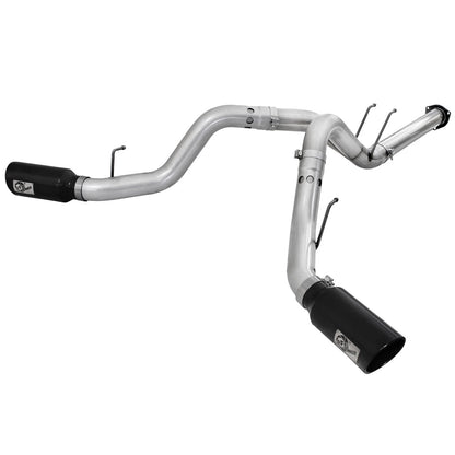 aFe 4in DPF-Back Atlas Exhaust SS | Ford Diesel Trucks V8 6.7L 2011-2014 (49-03065-B)
