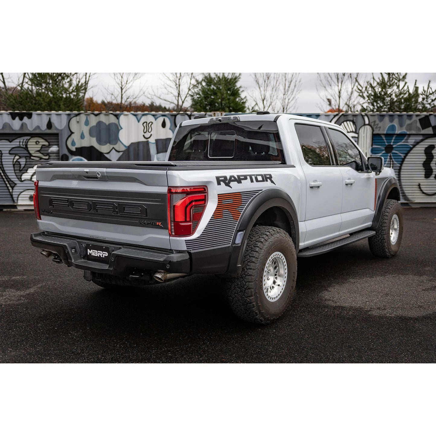 MBRP 22+ Ford F-150 Raptor/R R 3in D&S Axle Back Turndown (S5278304)
