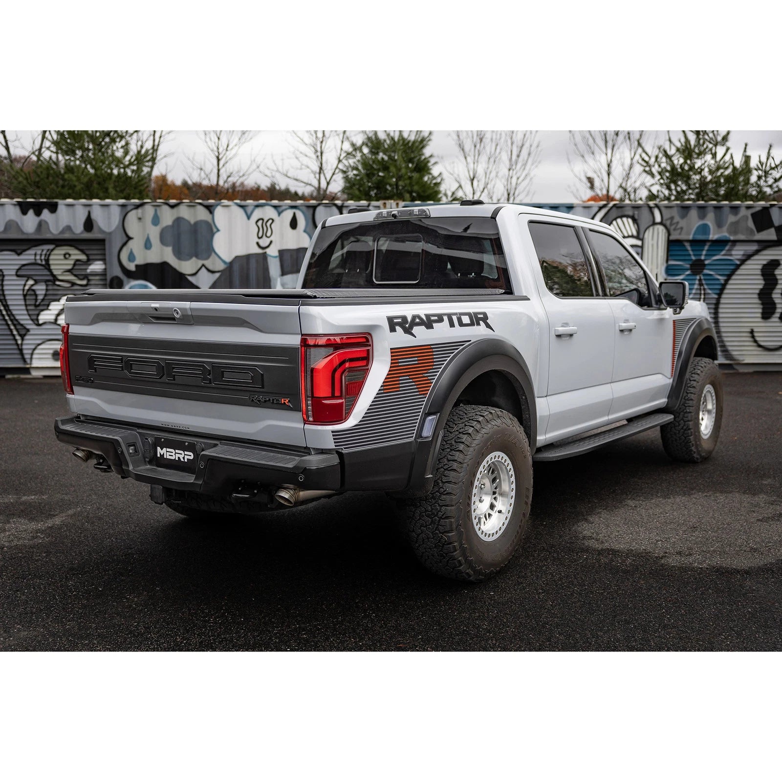 MBRP 22+ Ford F-150 Raptor/R R 3in D&S Axle Back Turndown (S5278304)