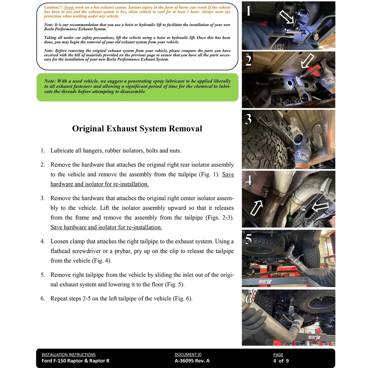 Borla ATAK 3in Catback Exhaust | Ford F-150 Raptor R (23-24) (60737)