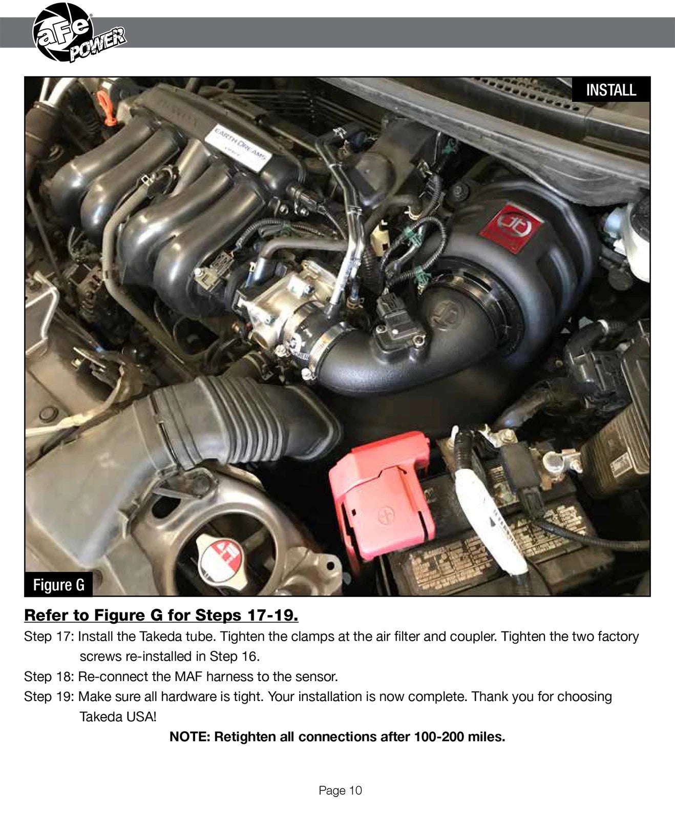 aFe Takeda Momentum Pro DRY S Cold Air Intake | Honda Fit I4-1.5L (15-18) (56-70001D)