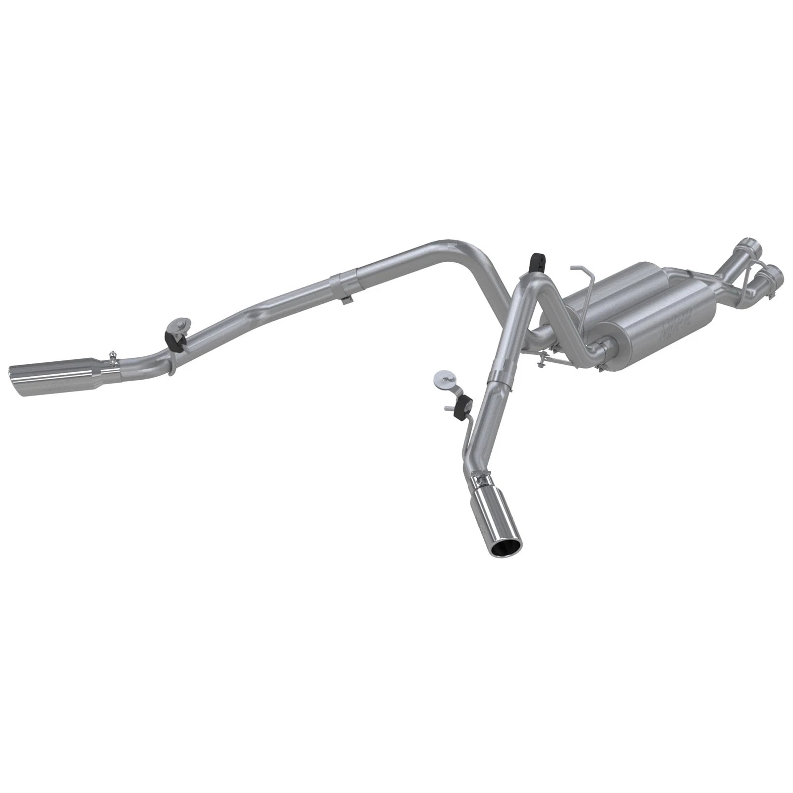 MBRP 2.5in. Dual Split Side Cat-Back | Chevy/GMC 2500 HD 6.0L (03-07) (S5010409)