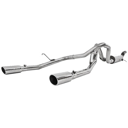 MBRP 2.5in D&S Cat-Back Dual Rear Exit Exhaust | Chevy Colorado/GMC Canyon 09-12 (S5074409)