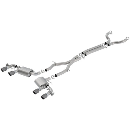 Borla Cat-Back Exhaust System - ATAK | 2017-2020 Chevrolet Camaro ZL1 6.2L (140727)