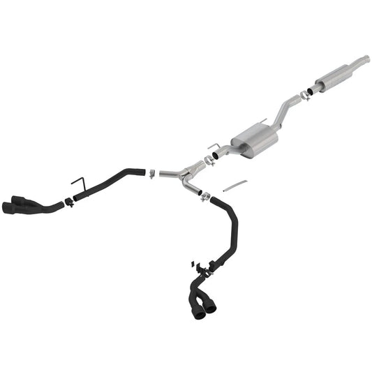 Borla Cat-Back Exhaust System - ATAK | 2020-2020 Jeep Gladiator 3.6L (140816CB)